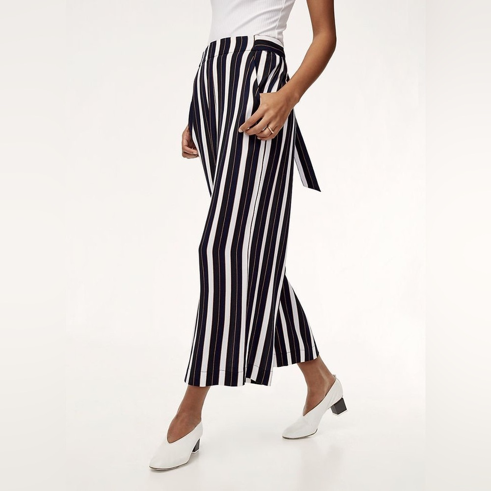 Wilfred Striped Faun pants MEDIUM - Picture 1 of 8